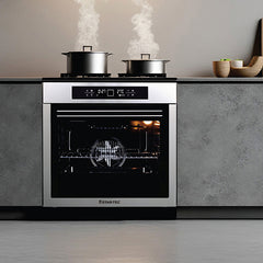 Startec Electric Oven 60cm, E75311B-O1U1F1 - Stainless Steel