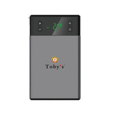 Toby's Portable Car & Bike Air Pump with LCD Display, LED Flashlight, and Multi-Functional Charging Ports - 14000mAH capacity