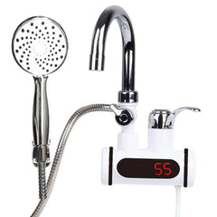 Electric Instant Water Heating Faucet - with Digital Temperature Display