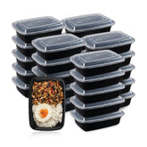 Microwave Safe Plastic Food Storage Container with Lid – 22 x 15 x 5 cm