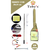Toby's 98000W 12V Telescopic Camping Light with Low Power Consumption
