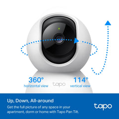 Pan/Tilt Home Security Wi-Fi- Camera