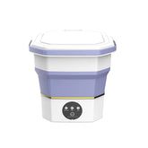 Mini Foldable Washing Machine with Compact Design for Home & Outdoor Use - 6.6 Litre Capacity