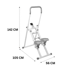 Black Bull Compact Home Gym Vertical Climber Stair Stepper Full Body Workout Machine - UMSC108