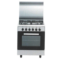 Flamegas Gas Cooker 55x40cm 4 Burner, Silver - EB-5540S