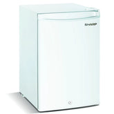 ثلاجة شارب بباب واحد، سعة 125 لترًا (4.4 قدم مكعب)، لون فضي - SJ-K135XK-SL3