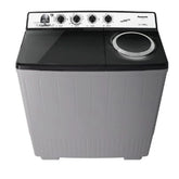 Panasonic Twin Tub Washing Machine 16KG,13KG,Abaya Wash, Silver - NA-W16XG1BKW