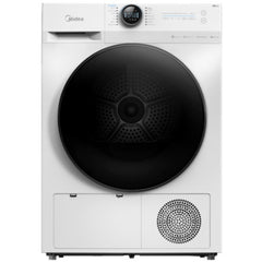 مجفف ملابس ميديا بمضخة حرارية، سعة 8 كجم، أبيض - MD200H80WB/W-KW