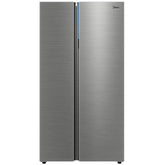 Midea 681 Liters Side by Side Refrigerator, Silver - MDRS925CIE46M