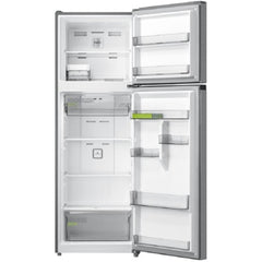 Midea Top Mount Freezer Refrigerator 489 Liters 17.2 CFT, Bru Steel - MDRT489MTE46AE