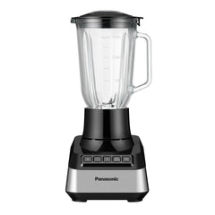 Panasonic Blender 800W Glass Jug – Silver / Black