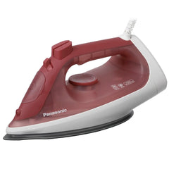 Panasonic Steam Iron 2300 Watts 300ml Water Tank, Red - NI-S430RTH