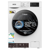Orca Front Load Washing Machine 10KG 1400RPM BLDC, White - OR-TWF100EW