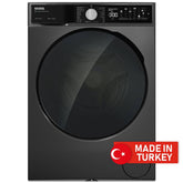 Vestel Front Load Washer 10Kg Dryer 6Kg 1400 RPM, Dark Inox - WDB1014T3DXS-KW
