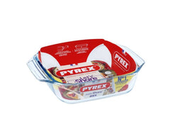 Pyrex Square Roaster With Handels 2.3 Lt.