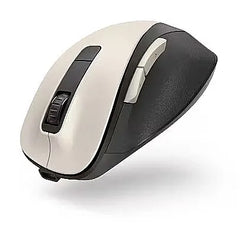Hama Optical 6-button wireless mouse "MW-500 Recharge", battery, ergonomic, Cream White