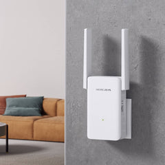 Mercusys ME80X AX3000 Wi-Fi 6 Range Extender, Dual Band, Speeds up to 3000 Mbps, Armed with WiFi 6, Gigabit Wired Connection, Works with Any Routers, Built-In Access Point Mode, White | ME80X