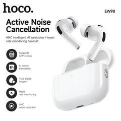 HOCO EW98 ANC Intelligent AI Translation Heart Rate Monitoring Headset App