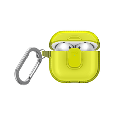 Uniq Glase Pro Lock Case for Airpods 4th Gen - Light Lime
