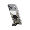 SkinArma Kado Aegis Wallet Mag-Charge Card Holder With Grip Stand - Grey