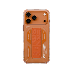 SkinArma Helio MagSafe Case With Grip Stand for iPhone 17 Pro - Orange