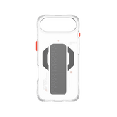SkinArma Haxa MagSafe Case With Grip Stand for iPhone Air - Clear