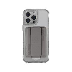 SkinArma Bundle Saido Kado Mag-Charge card Holder + Saido Magsafe case for iPhone 16 Pro - Titanium