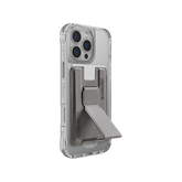 SkinArma Bundle Saido Kado Mag-Charge card Holder + Saido Magsafe case for iPhone 16 Pro - Titanium