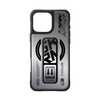 SkinArma Kira Kobai MagSafe Case With Grip Stand for iPhone 16 Pro - Chrome