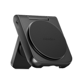Energea MagDuo 2 IN 1 Foldable Magsafe Fast Wireless Charger - Gunmetal