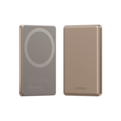 Energea AluPac Mini Aluminum MagSafe 5000mAh Power Bank - Gold