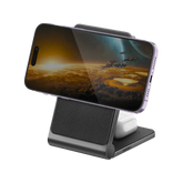 Energea MagTrio 3 IN 1 Foldable Magnetic Fast Wireless Charger - Gunmetal