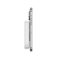 Bazic GoPower MagSafe Compatible Power Bank With Built In Apple Watch Charger 10000mAh - White