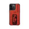 SkinArma Spunk MagSafe + Grip-Stand Case for iPhone 15 Pro - Orange
