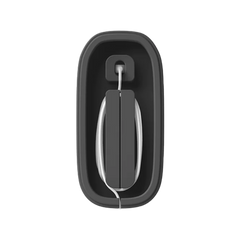 Uniq Nova Compact Magic Mouse Dock With Cable Loop - Charcoal Dark Grey