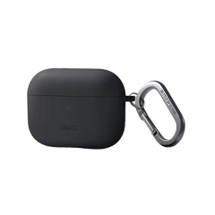 Uniq Nexo Silicone Hang Case With Sports Ear Hooks for Airpods Pro 2 - Charcoal Grey