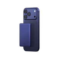 Energea AluPac Mini Aluminum MagSafe 5000mAh Power Bank - Indigo Blue