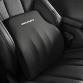 Ergonomic Memory Foam Lumbar Support Cushion for Car Seat & Office Chair - Air Memory Cotton Inner Core, 4D Surround Spine Support Waist Pillow