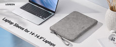 UGREEN Laptop Sleeve 14''-14.9'' Gray LP187