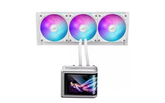 Asus Rog Ryuo IV SLC Curve 6.67" Amoled 2K 60Hz 360MM CPU Liquid Cooler - White