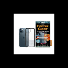 PanzerGlass Mikael B Limited Edition ClearCase Apple iPhone 12 Pro Max Anti-Bacterial Shockproof Designer Back Cover with Tempered Glass & Recycled TPU Frame