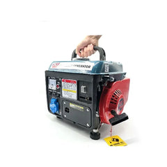 BOSS Lifestyle 950 Portable Gasoline Generator 1.5KW Max Output 220V Petrol Power Generator with Volt Meter DC 12V Battery Charging AC Reset Protection for Home Camping & Outdoor Use