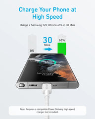 Anker 322 USB-C Cable (3FT Braided) 60W