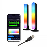 شريط إضاءة LED مصباح جو RGB: أسود