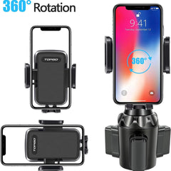 TOPGO - Cup Holder Phone Mount - DK1 - Black