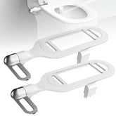 Ultra-Slim Non-Electric Toilet Bidet Attachment with Dual Cleaning Nozzles, Adjustable Water Pressure, Bidet Wash & Female Wash, Easy Installation