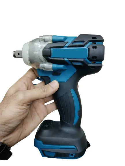 High Torque Cordless Impact Wrench Tool with 21V Brushless Motor & 2 Rechargeable Batteries