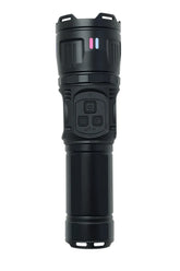 Multifunctional LED Emergency Flashlight with Built-in Bluetooth Speaker, 2000LM Bright Torch, 5400mAh Rechargeable Battery & Waterproof Design
