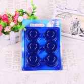 Automatic Blue Toilet Cleaning Blocks 6 Pack | Super Dual Action Toilet Bowl Cleaner & Deodorizer | Germ-Killing Toilet Tank Cleaning Tablets | Long-Lasting Fresh Fragrance Up to 1 Month Per Block