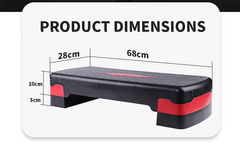 Adjustable Aerobic Stepper, Durable, Versatile, and Essential for Fitness